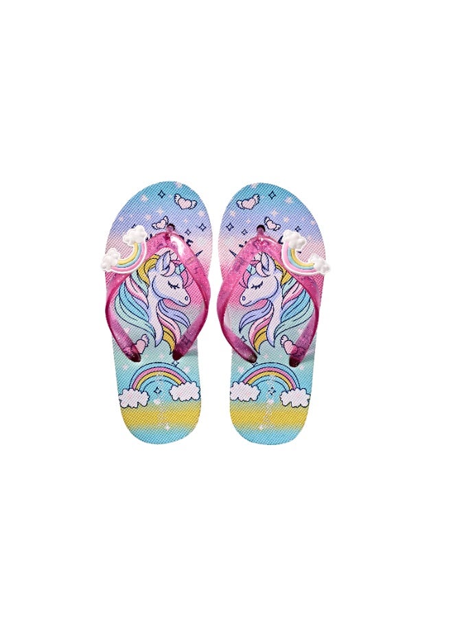 بنتوفلا شبشب اطفال صيفي يوني كورن - Image 1