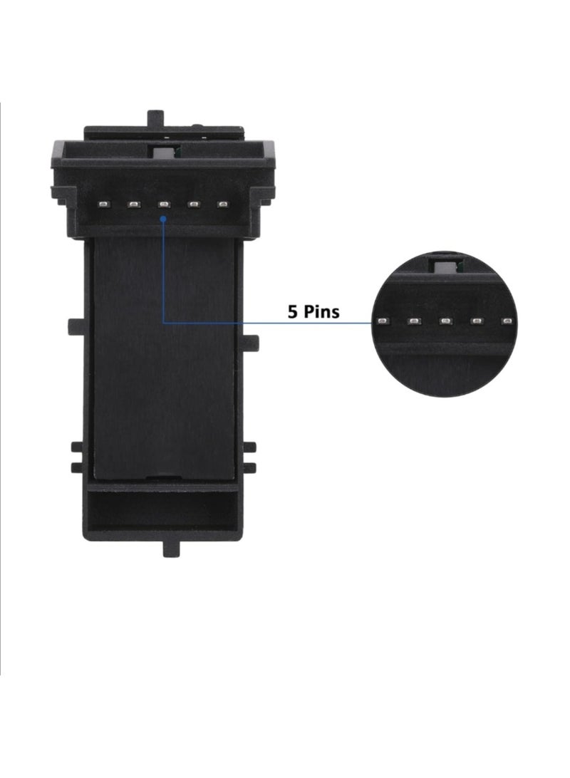 Generic Front Left Driver Seat Door Lock Switch Compatible with a range of 2007-2014 Chevrolet and GMC Yukon, Tahoe, Suburban, Sierra, Silverado, and Traverse vehicles. Part Number: 15804093  - Image 4