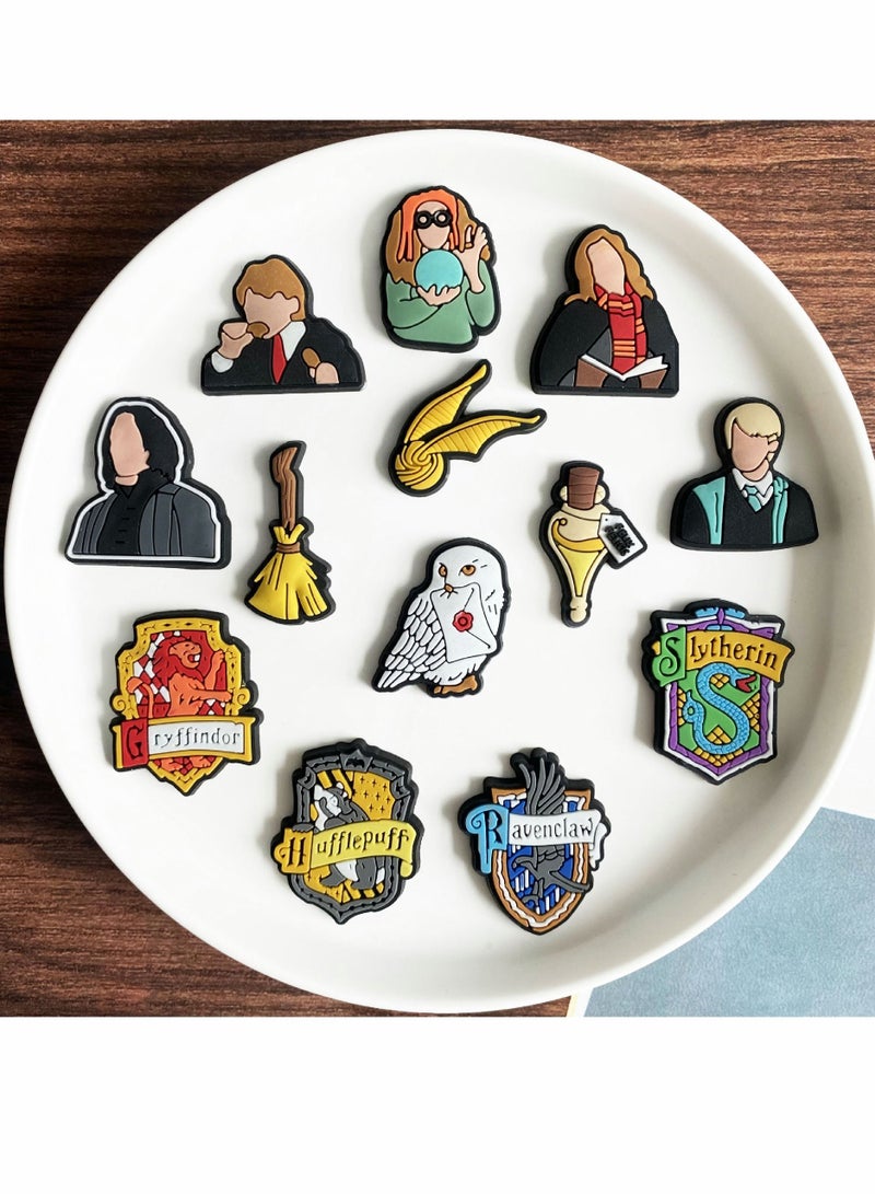 Croc Shoe Charms Jibbitz, 45 Pcs Cute Charms, Harry Accessories, Plastic Nurse Shoes Decorations for Adults Women Men Gifts Party Favor Birthday - Image 3