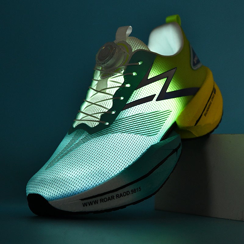 New Red Rabbit 8Pro Carbon Plate Running Shoes For Boys Mesh Breathable Teenage Students Shock Absorption Test Training Shoes For Men And Women - Image 5
