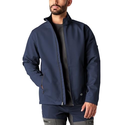 Dickies Ripstop Softshell Jacket, NAVY, 2T - Image 4