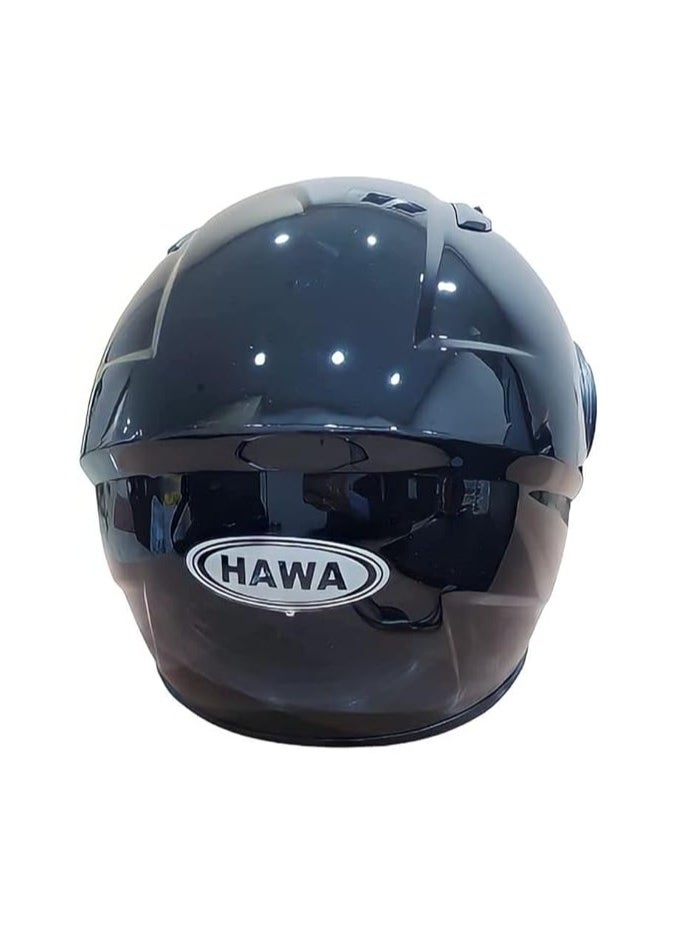 Hawaa - 202 Hawa motorcycle helmet, lined from the inside with a safety belt and a removable transparent cover to protect against sun and dust from Caper Trade - Image 1