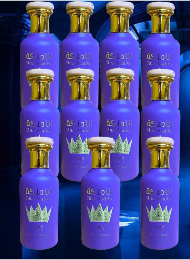 Wadi Al Khaleej 11 Pieces Ana Malika Perfume EDP 100ML  - Image 1