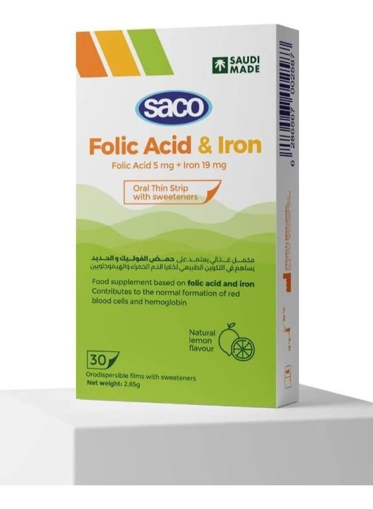 Saco Nutraceutical Folic Acid and Iron Tablet for Women - Image 1