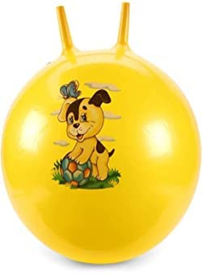 Shyam Creation Jumping Ball (Full Size) for Kids Ages 2-25 Year Hop-Pity Hop Ball, Hopping Ball, Bouncy Ball with Handles, Sit & Bounce, Kangaroo Bouncer - Image 1