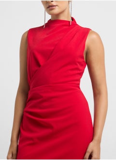 ELLA Ruched Shift Dress  - Image 3