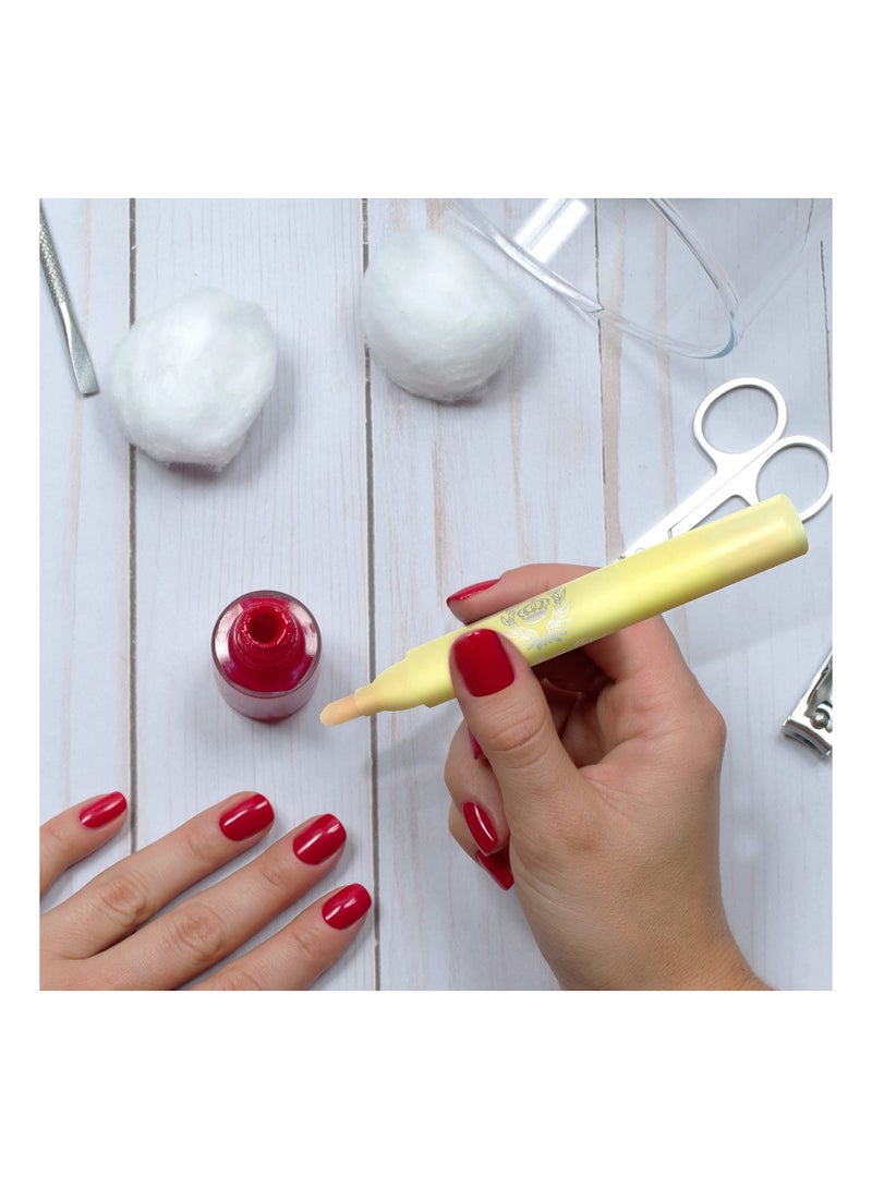 8 Pieces Nail Polish Corrector Pen Makeup Corrector Remover Pen Nail Polish Remover Pen Remover Mistakes Cleaner Nail Edge Cleaning Pen for Nail DIY Design or Salon Use (Green, Yellow, Pink, Purple) - Image 5