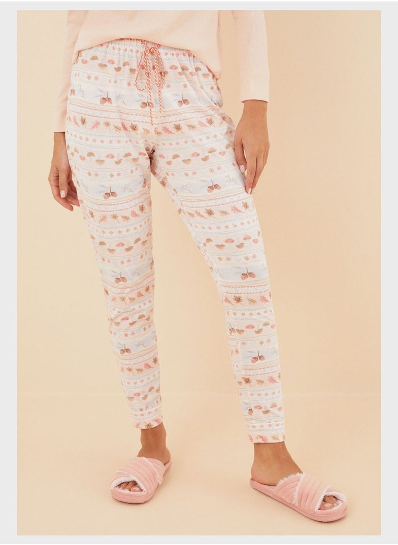 women'secret - High Waist Pyjama Pants - Image 1