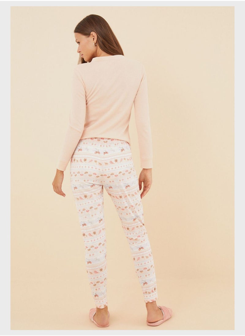 women'secret - High Waist Pyjama Pants - Image 1
