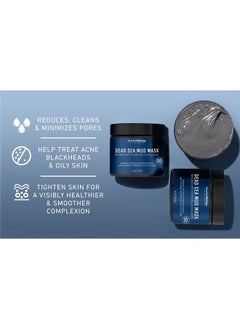 NEW YORK BIOLOGY THE ULTIMATE COSMECEUTICALS New York Biology Dead Sea Mud Mask for Face and Body with Stem Cell and Collagen - Spa Quality Pore Reducer for Acne, Blackheads and Oily Skin, Natural Skincare for Women, Men - Tightens Skin - 4 oz  - Image 5