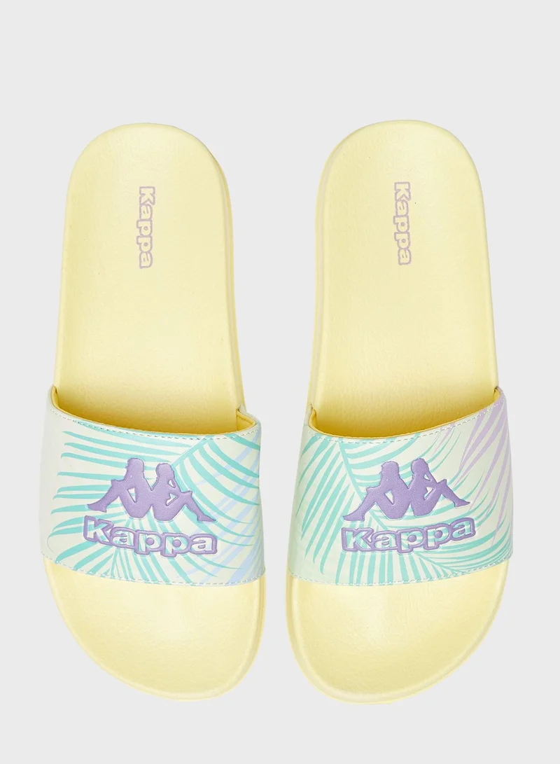 Kappa Single strap flip flops