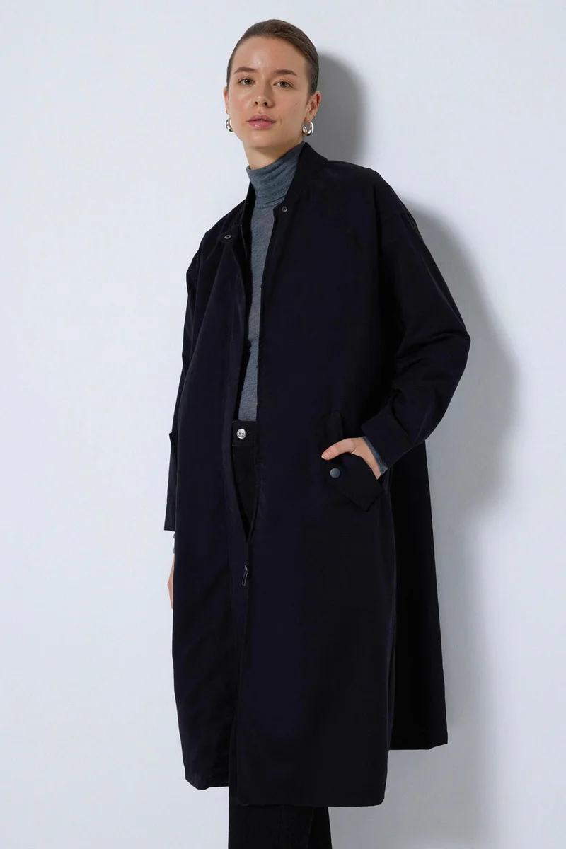 Touche Zippered Trench Coat
