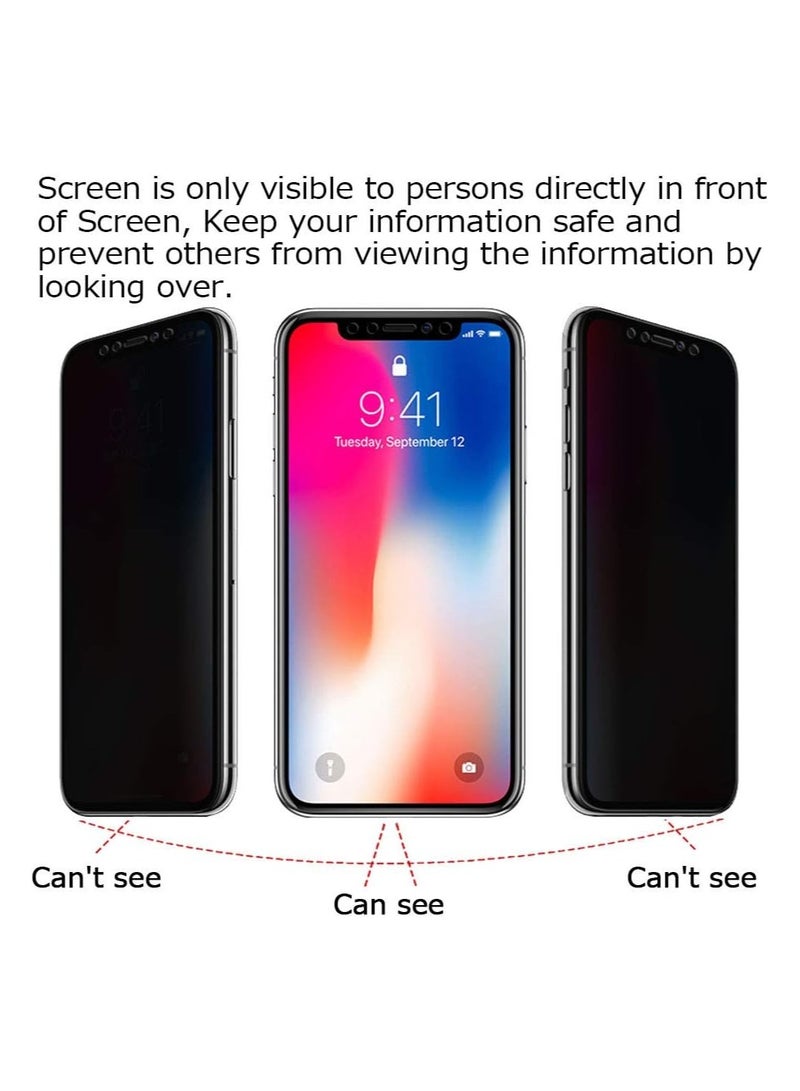 1 Pack for ITEL P70 Privacy Screen Protector,Anti-Spy Tempered Glass flim,9H Hardness,Anti-Scratch, Case Friendly, Bubble Free  - Image 2