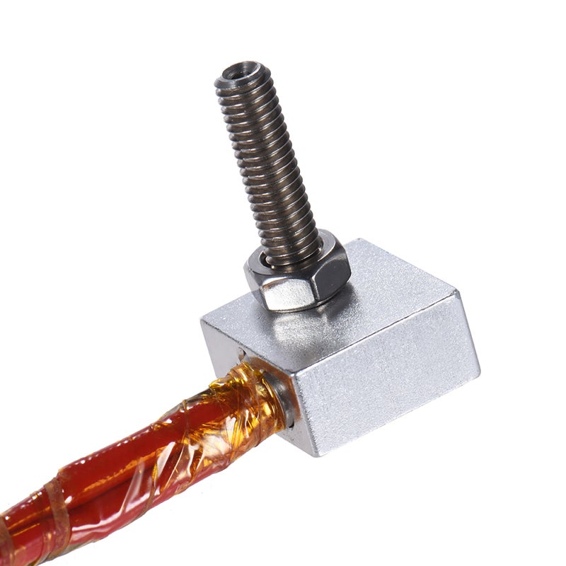 3D Printer Hot End 12V 40W Heater Aluminum Heater Block - NTC 3950 Thermistor Replacement Kit for Anet A6 A3-S Printer - Image 3