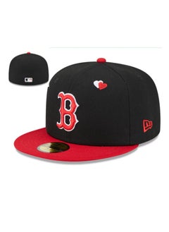 Generic NEW ERA 3D Embroidered Fitted Baseball Team Cap with Closed Back for Sun Protection63.5cm 