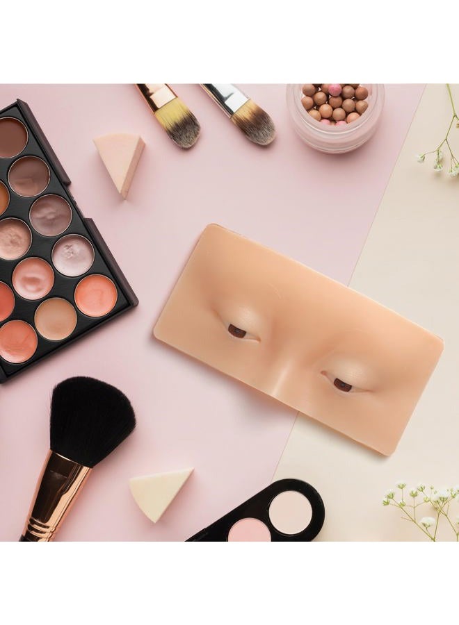 Bueuo Makeup Practice Face Board, Makeup Face Practice Board 1Pc Makeup Practice Board 3D Realistic Pad with Makeup Brushes for Makeup Artist Self-taught or Professional Enthusiasts - Image 5