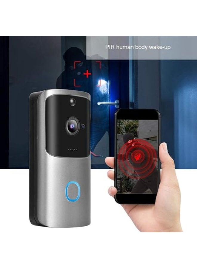 Smart Wireless WiFi Doorbell Camera Kit - 720P HD Video Intercom - Easy-to-Use Remote Control Security Door Phone - Image 2