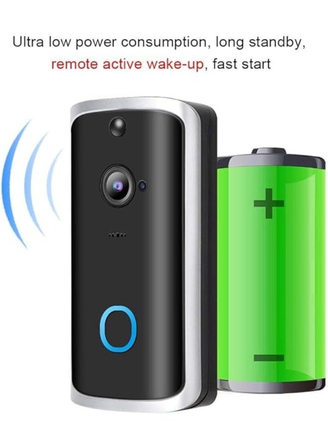 Smart Wireless WiFi Doorbell Camera Kit - 720P HD Video Intercom - Easy-to-Use Remote Control Security Door Phone - Image 4