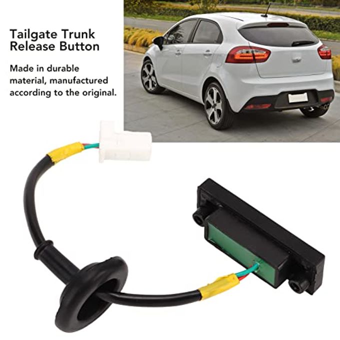 Zunate OEM 812601W220, Tailgate Trunk Release Switch Button, Rear Trunk Release Switch Button Replacement for Picanto TB 20112017 - Image 2