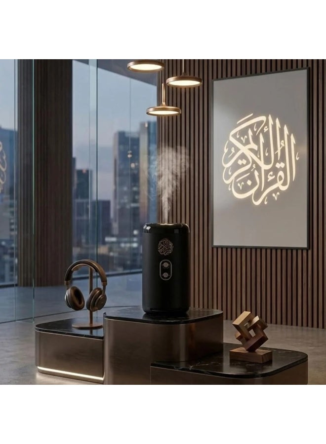 مبخرة بخور إلكترونية محمولة بشحن USB وبطارية ليثيوم مع تسخين سريع - Image 3