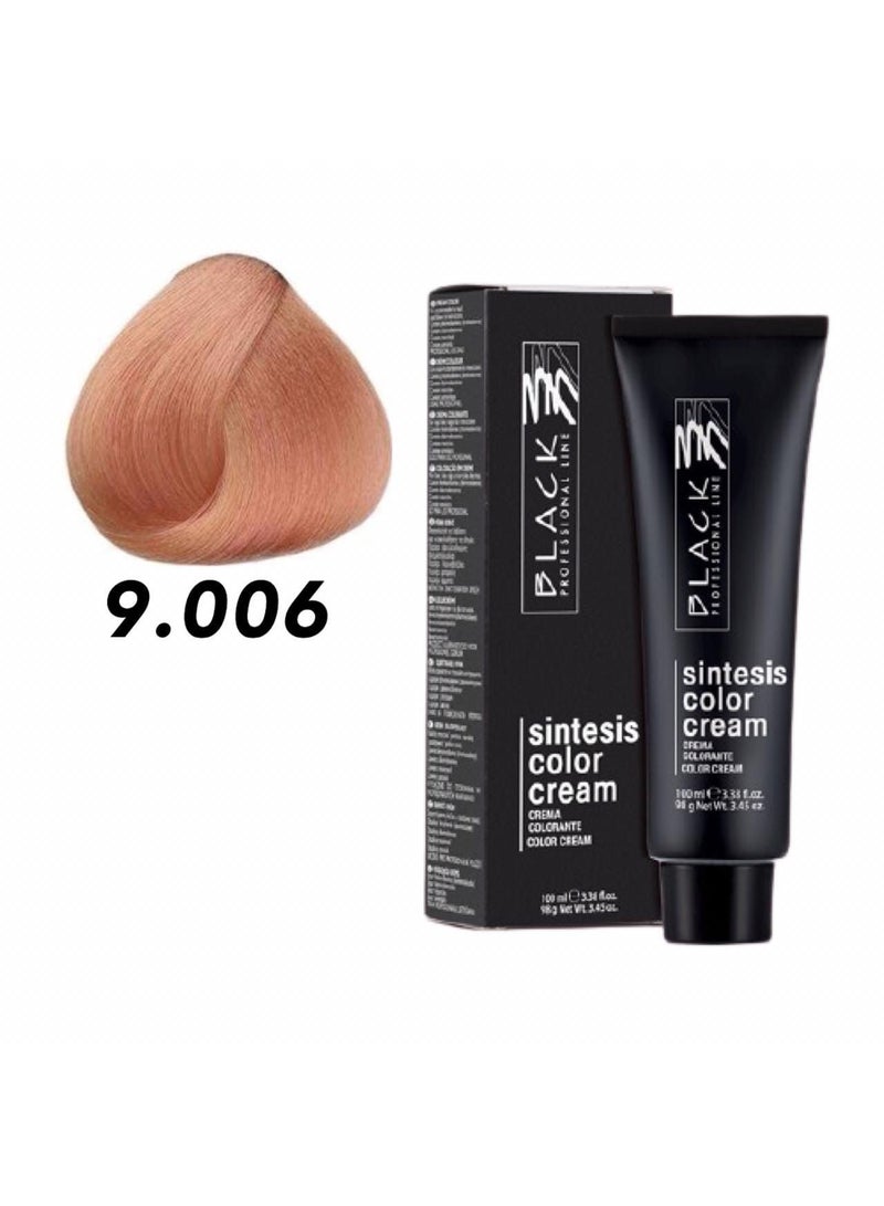Black Sintesis Color Cream Pink Blonde 9.006