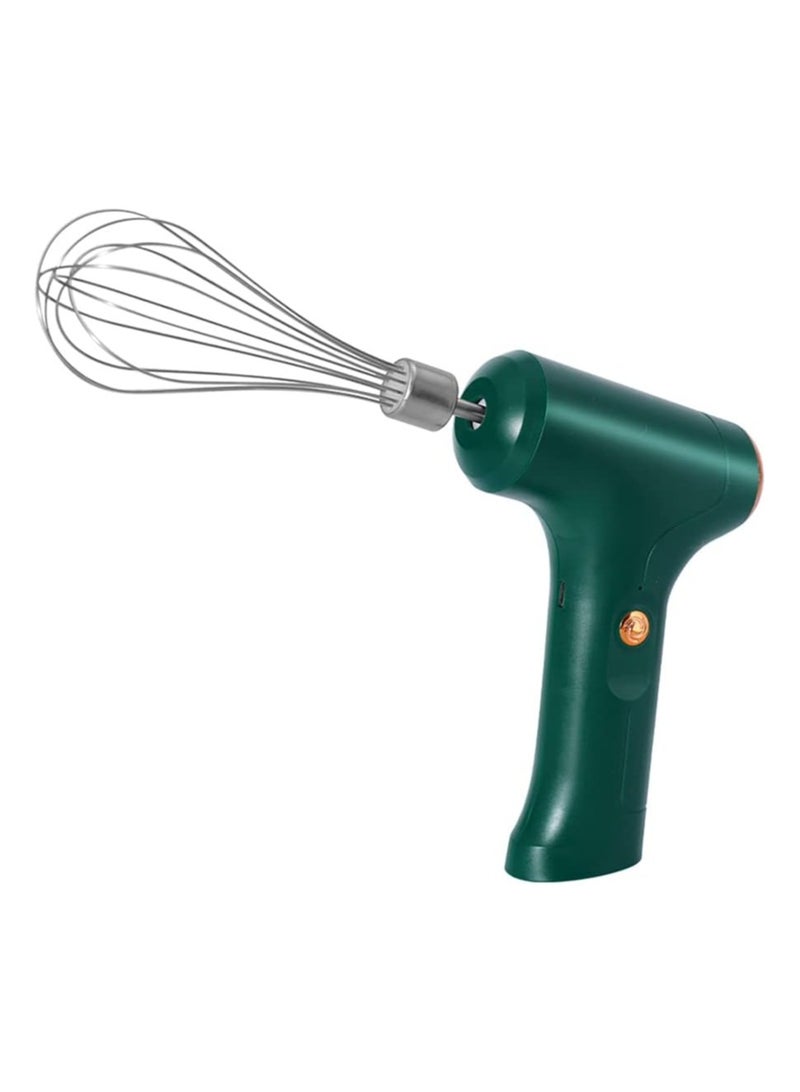 عام مضرب يدوي كهربائي، مضرب بيض كهربائي صغير لصنع الكريم والكعك والبسكويت في المطبخ، أداة مطبخية لخفق الكريم والكعك والبسكويت. - Image 1