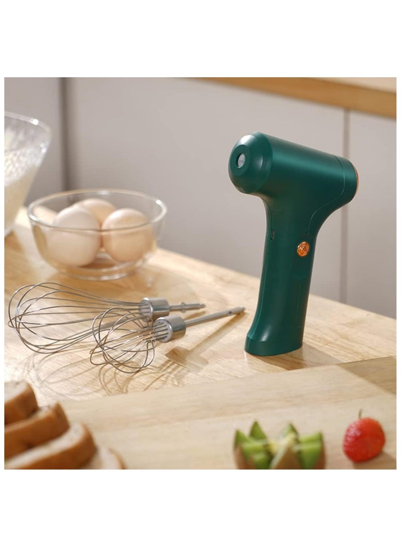 عام مضرب يدوي كهربائي، مضرب بيض كهربائي صغير لصنع الكريم والكعك والبسكويت في المطبخ، أداة مطبخية لخفق الكريم والكعك والبسكويت. - Image 3
