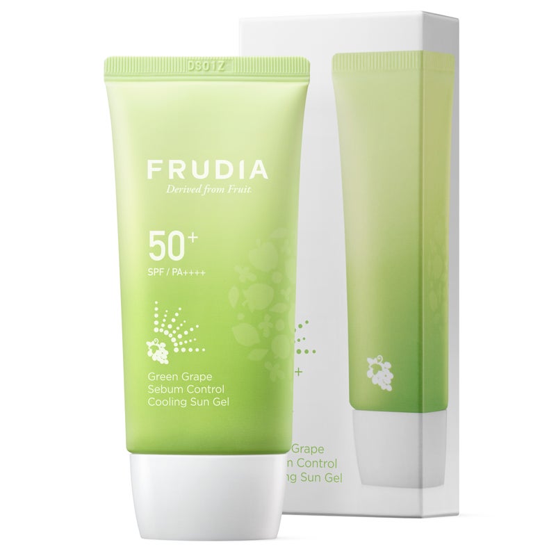 جل الشمس للتحكم في الدهون من فوديا - عنب أخضر (SPF50+) 50غ