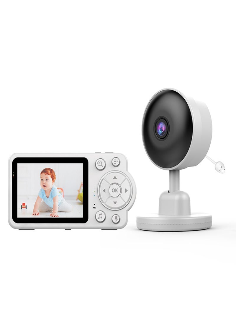 Sharpdo 480P Smart HD Remote Baby Intercom Monitor, 2.8" Display, Vox Mode and Two-Way Intercom 2600mah  - Image 1