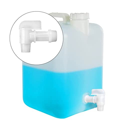 MUGLIO Barrel Faucet White Manual Handle Drum Faucet PE Plastic Drum Tap for Plastic or Steel Oil Drum or Water Container 3/4” by MUGLIO(4PCS) - Image 5