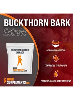 BulkSupplements Com Buckthorn Bark Extract Powder Alder Buckthorn Extract Glossy Buckthorn Extract Buckthorn Bark For Digestive And Gut Health Support 1 Kilogram 22 Lbs  - Image 3