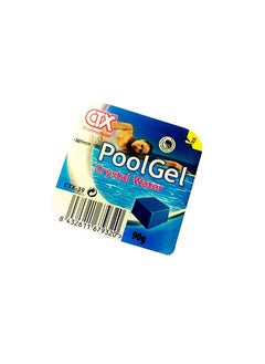 Crystal Water Keep Your Pool Clear with Pool Gel 90g | Improves The Efficiency Of Disinfectants And Helps To Adjust Chlorine And Ph To Their Optimum Levels BLUE