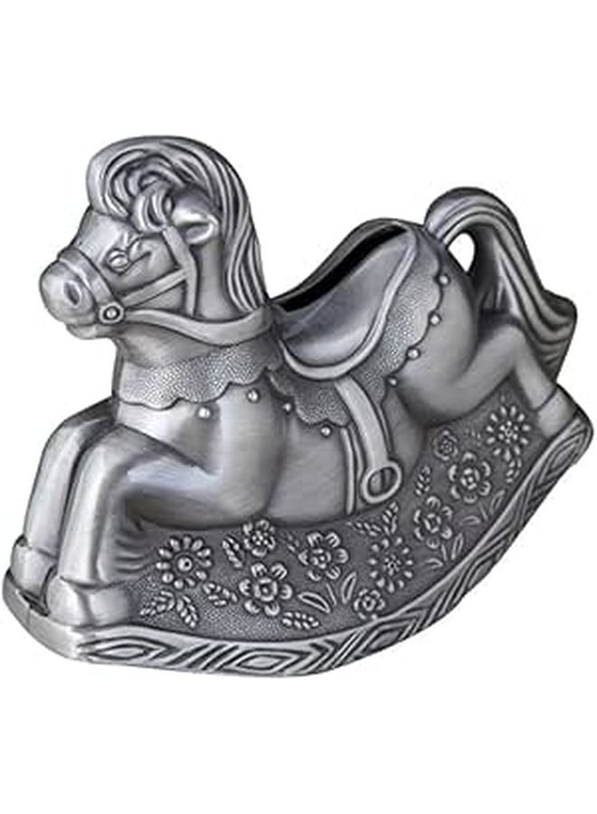 Handmade Piggy Bank Antique Color Cute Money Saving Box Educational Piggybank for Kids - Image 1