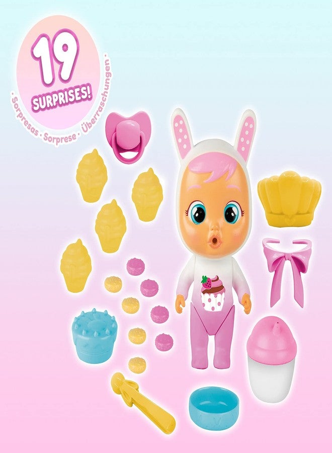 CRY BABIES Magic Tears Coneys Confectionery Trolley Play Set Mini Collectible Doll & Pastry Trolley with Steam and Light Effects Gifts Toy for Girls and Boys from 3 Years - Image 5