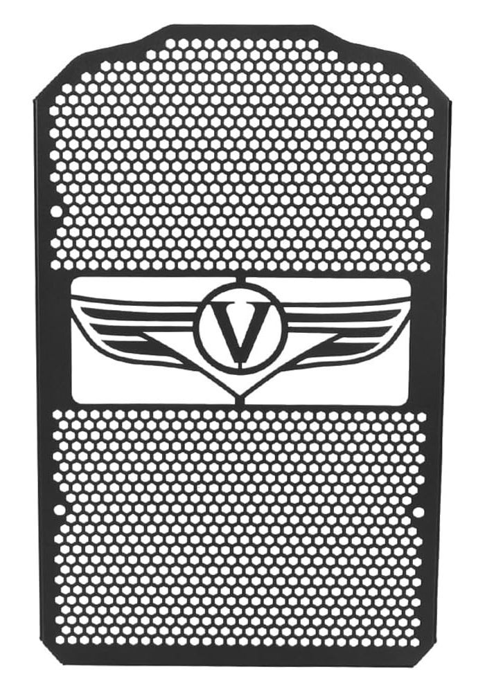 FREAXLL Motorcycle Radiator Grille Guard for Kawasaki Vulcan 900 (2006-2024) - Black - Image 3