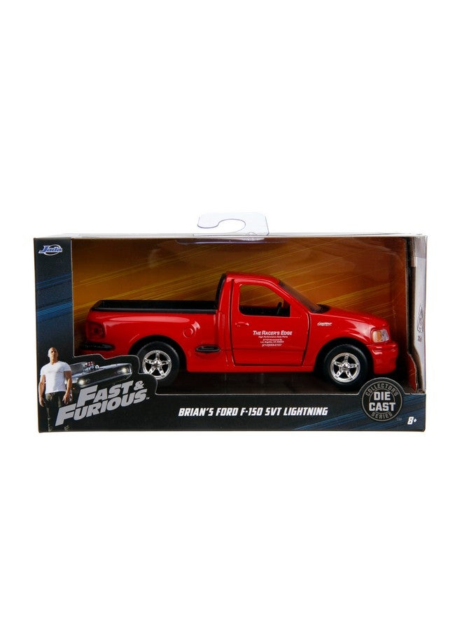 Jada Toys Kids Fast and Furious 1:32 Scale 1999 Ford F-150 Lightning Diecast, Multicolor, Age 8 Years+ - Image 5