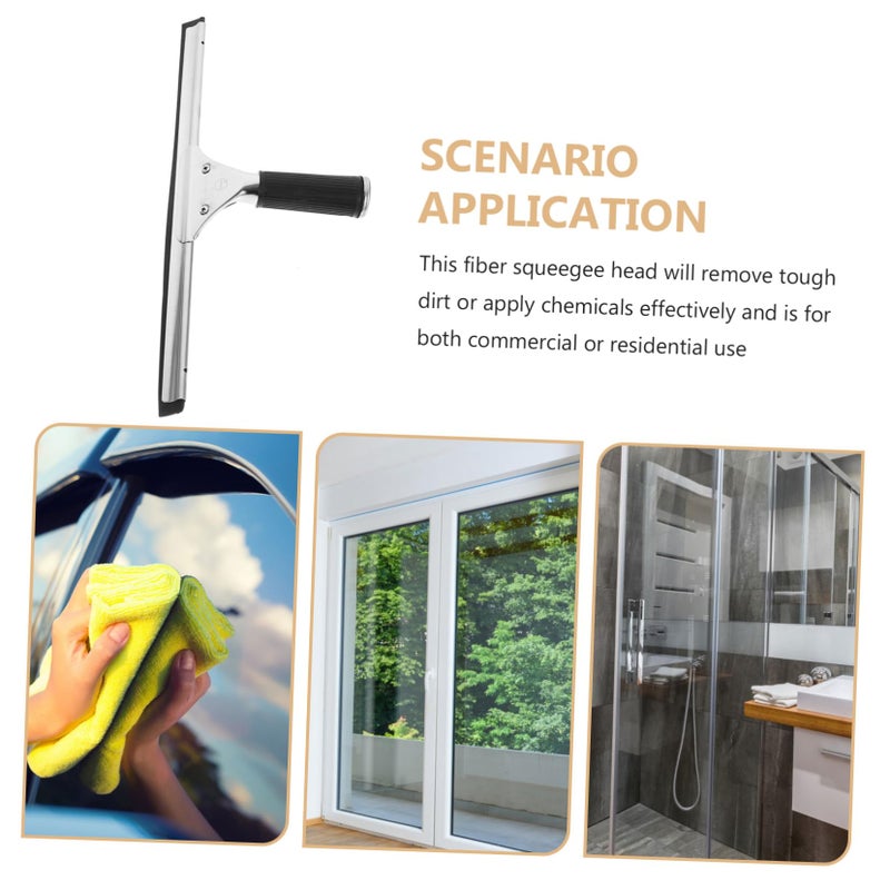 Replacement Washing Squeegee Head 35X15X2 5CM Detachable Sleeve Professional Window Cleaning Tool - Image 3
