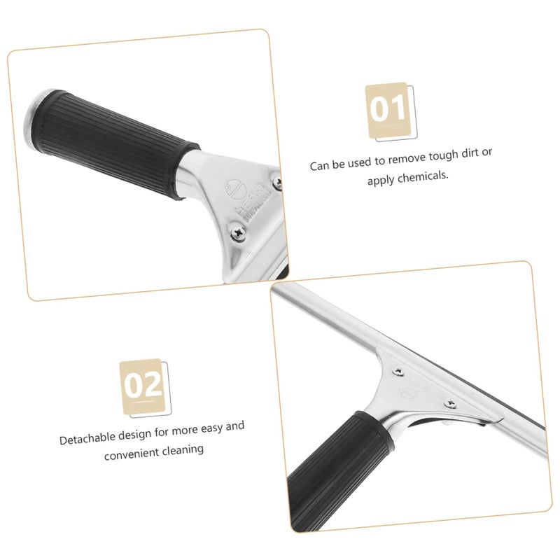 Replacement Washing Squeegee Head 35X15X2 5CM Detachable Sleeve Professional Window Cleaning Tool - Image 4