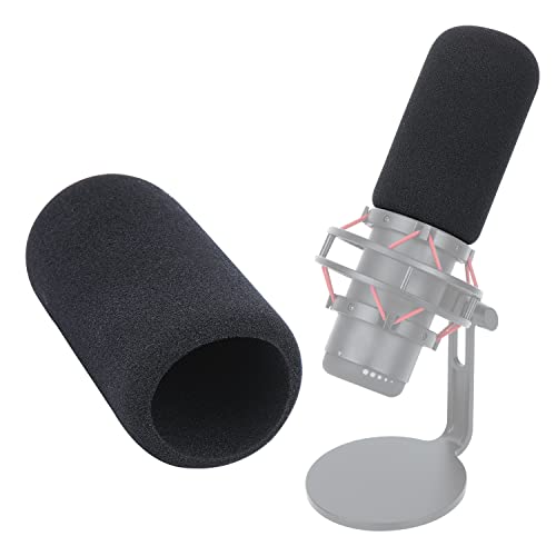 WIBOND For HypherX QuadCast Pop Filter - Windscreen Compatible with HyperX QuadCast Reduce Mic Noises, Mic Foam Cover Improved Sound Quality - Image 1