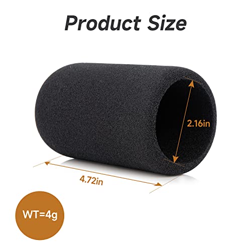 WIBOND For HypherX QuadCast Pop Filter - Windscreen Compatible with HyperX QuadCast Reduce Mic Noises, Mic Foam Cover Improved Sound Quality - Image 2