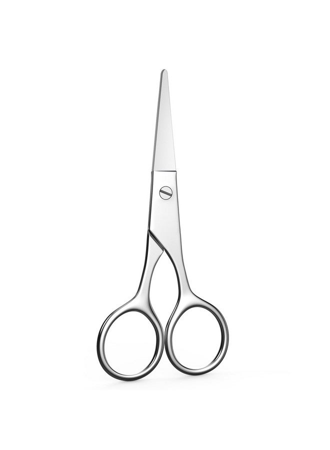 AsonTao Small Scissors Eyebrow Scissors Nose Hair Scissors Professional Grooming Scissors For Hair Eyelashes Nose Eyebrow Trimming Mustache. Round Tip Design. Asontao - Image 1