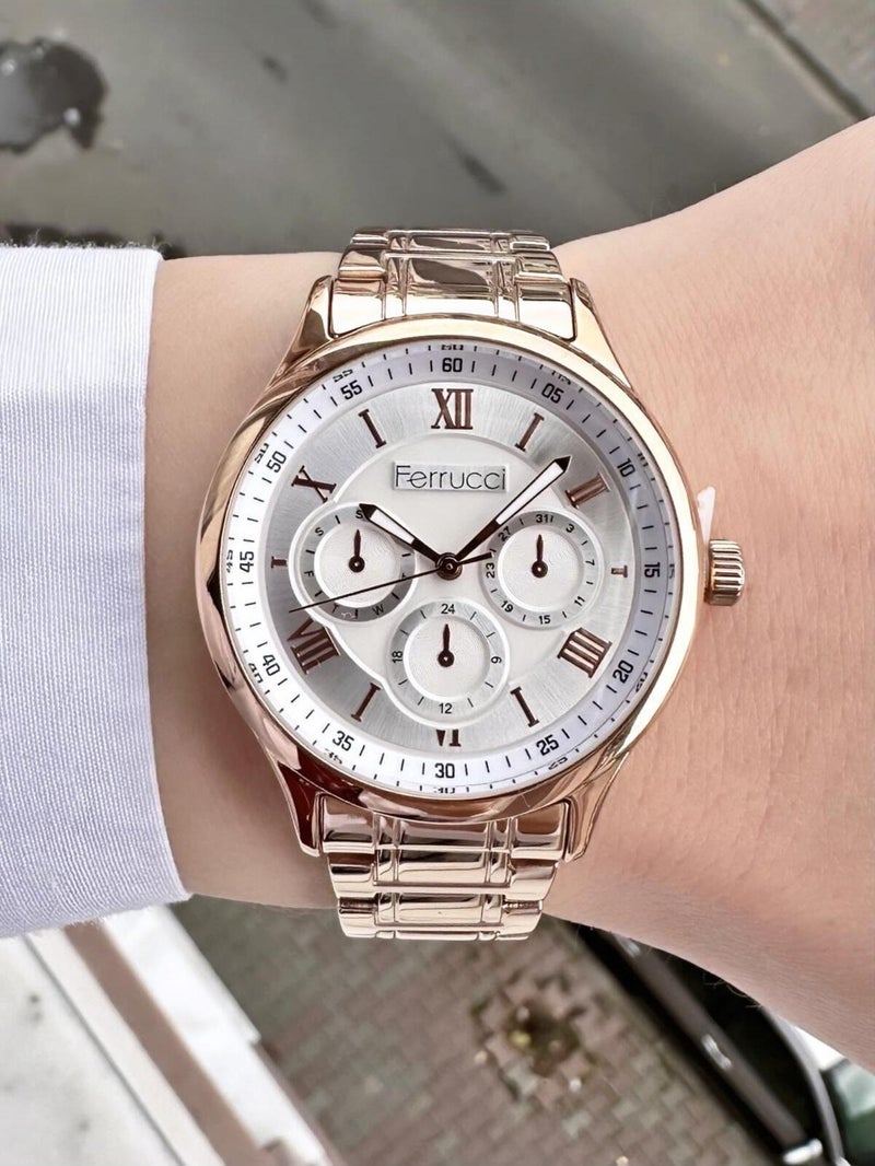 Women's Metal Band Wristwatch