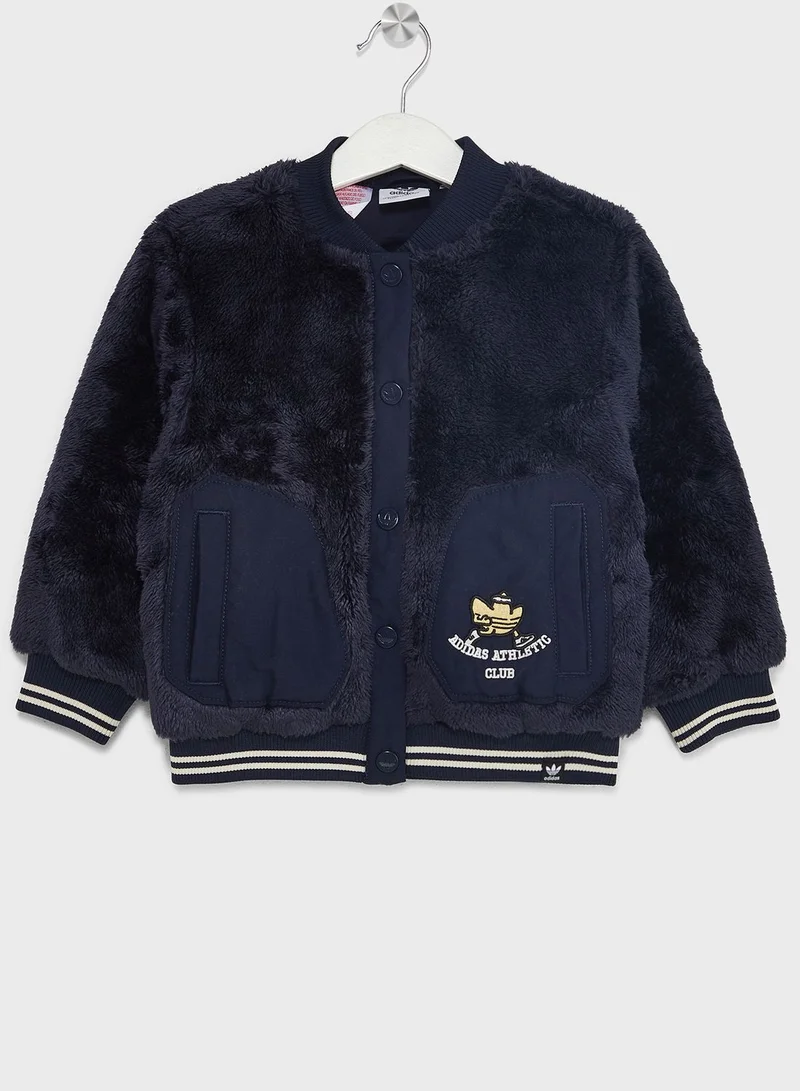 adidas Originals Kids Logo Varsity Jacket
