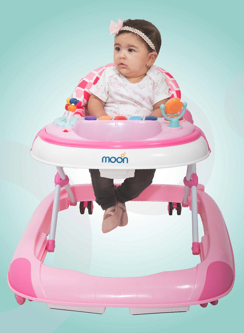 Moon Pace Baby Walker - Pink - Image 5