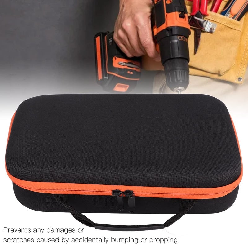 klarako Tool Storage Bag,Tool Pouch Bag, Wide Mouth Tool Bag, Oxford Fabric Accessory Storage Case, for Electric Grinder Drill - Image 2