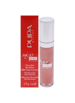 PUPA Pupa Milano Miss Milano Lip Gloss - Shiny, Smooth, Plump - Soft, Innovative Gel Texture - Glides Smoothly On The Lips - For A Moisturizing And Volume Enhancing Effect - 102 Sexy Skin - 0.17 OZ  - Image 1