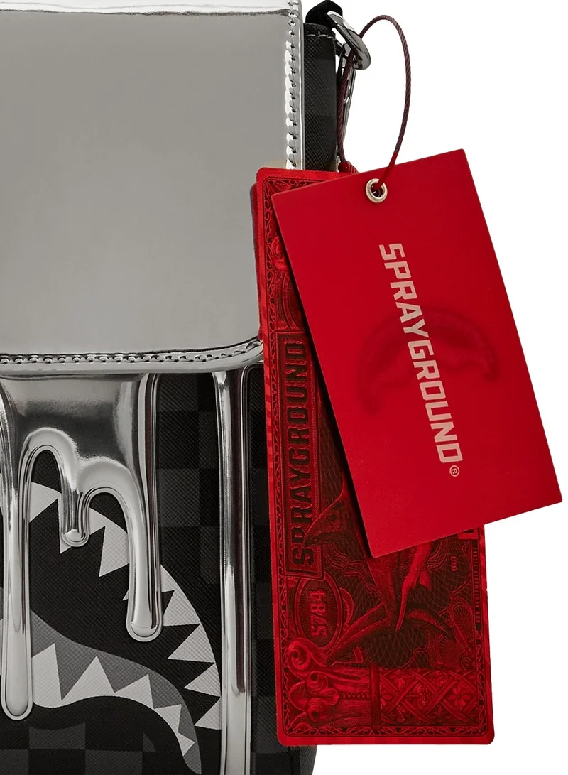 سبراي جراوند METALLIC DRIP SHARKS IN PARIS MESSENGER SLING