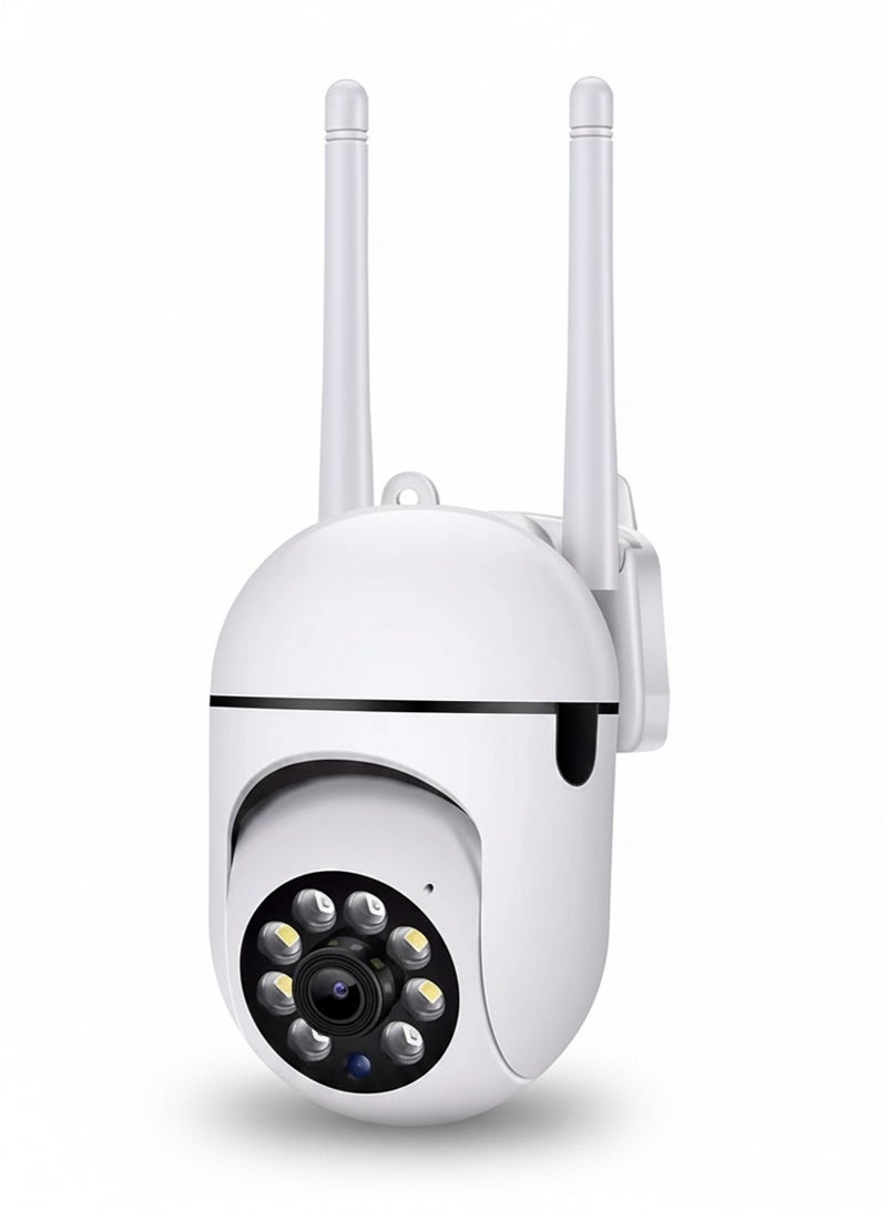 LEXIN Wireless Security Cameras 360° View, 1080P Dome Surveillance Camera, Waterproof Outdoor WiFi Camera with Motion Detection & 2-Way Audio, 2.4GHz & 5G Compatible - Image 1