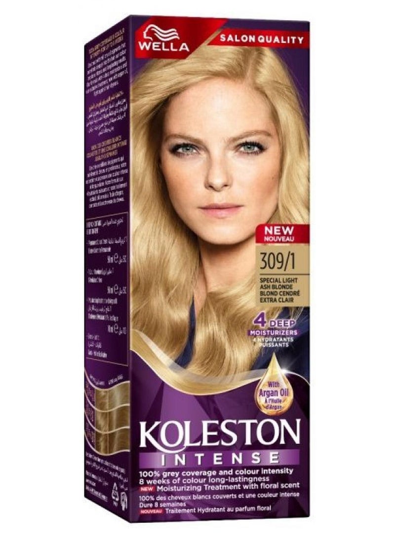 WELLA KOLESTON INTENSE BLONDE 309/1 Special Light Ash Blonde 309/1 - Image 1