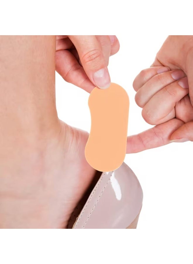 Medical heel protection pads – Transparent silicone cushions to prevent friction and slipping for shoes and high heels, 4 pieces - Image 4